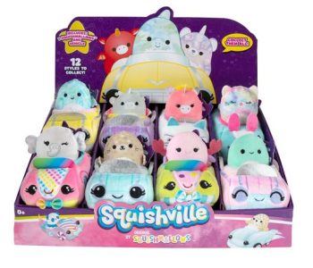 Squishville Mini Maskotka Squishmallows z pojazdem