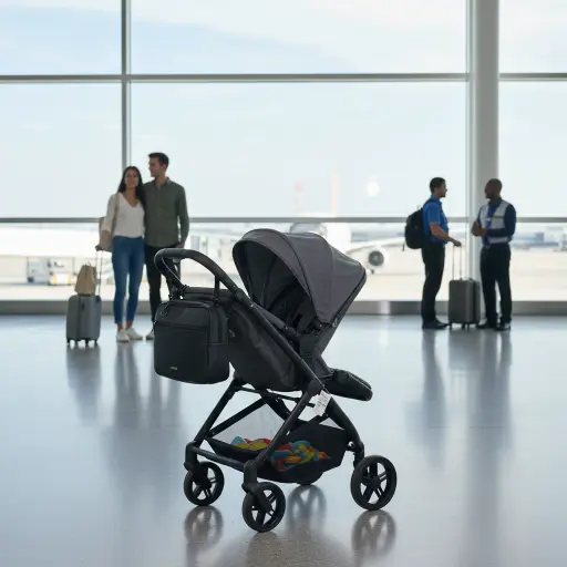 Wszystko o transporcie wózka dziecięcego w samolocie