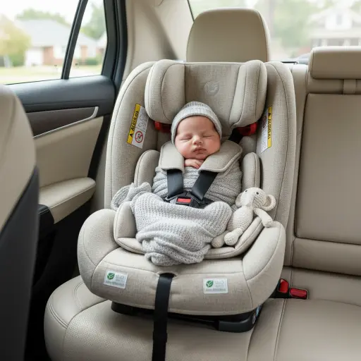 Zasada 2 godzin w foteliku samochodowym niemowlęcia