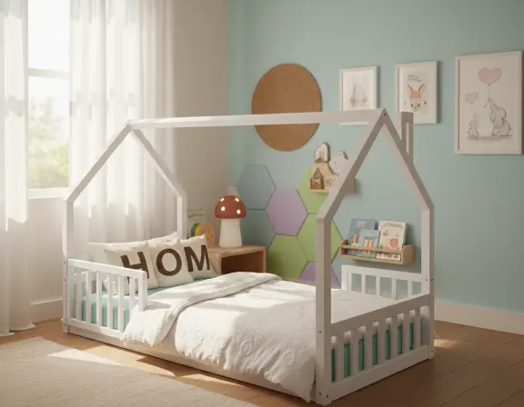 Łóżko dla dwulatka. Kiedy zrezygnować ze szczebelków i jaki materac wybrać?