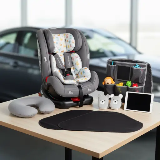 Akcesoria do samochodu dla malucha